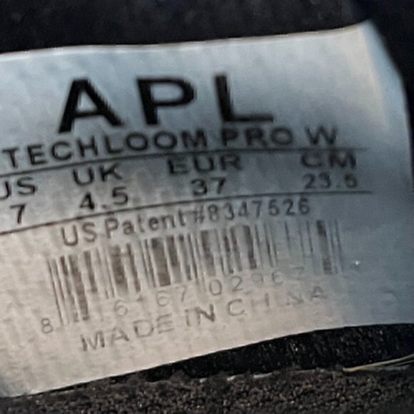 APL Techloom Pro grey marled sneakers - Picture 4 of 5